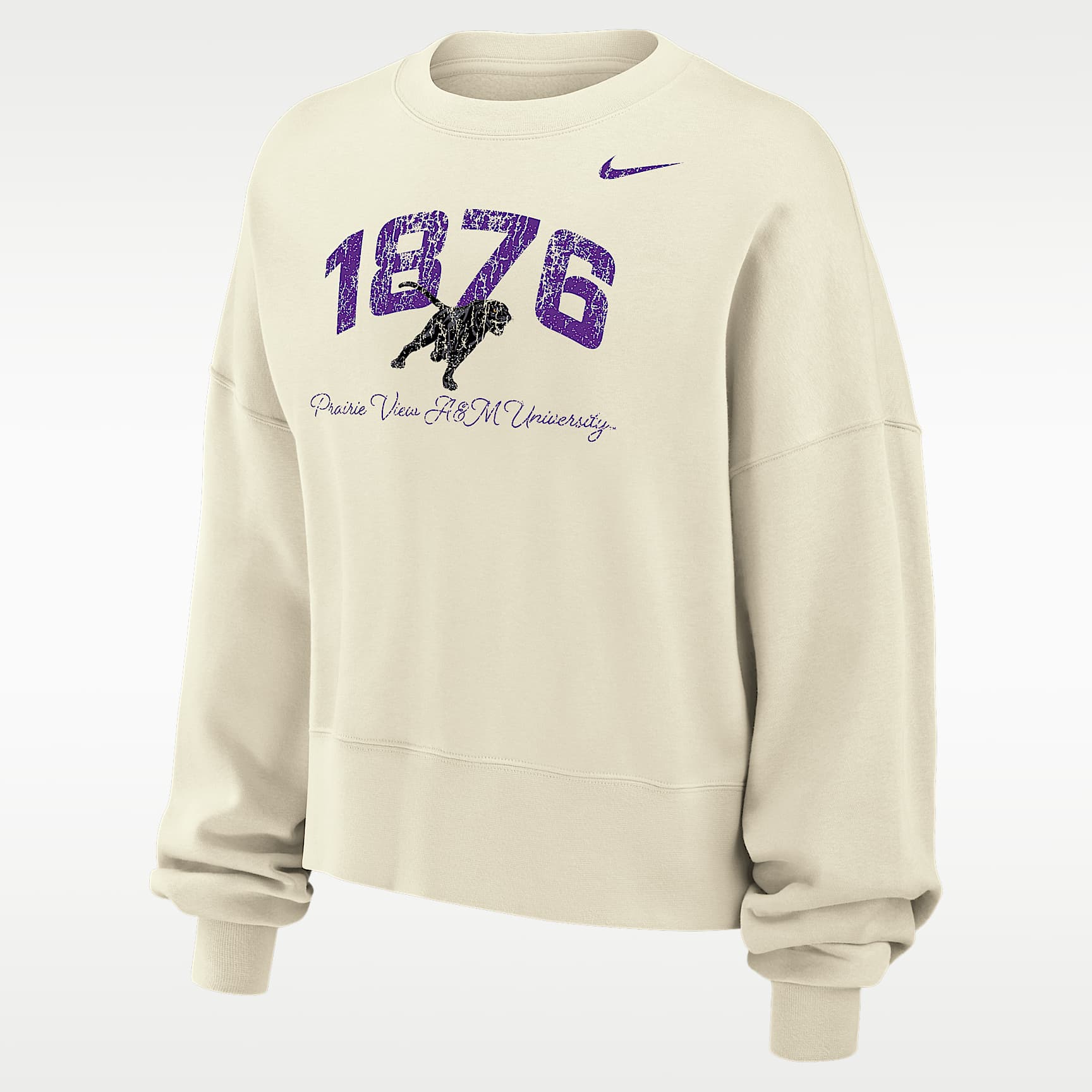 M*i様 Iowa Law プリント 紫 クルーネック スウェット Jordan College (Prairie View A&M University) Women's Phoenix